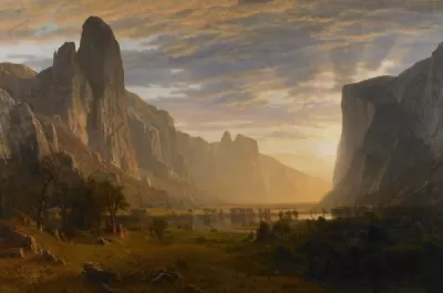 Quadro Paisagem Clássica